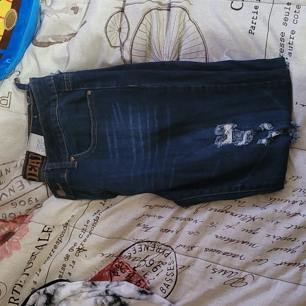 ribbed Jean's